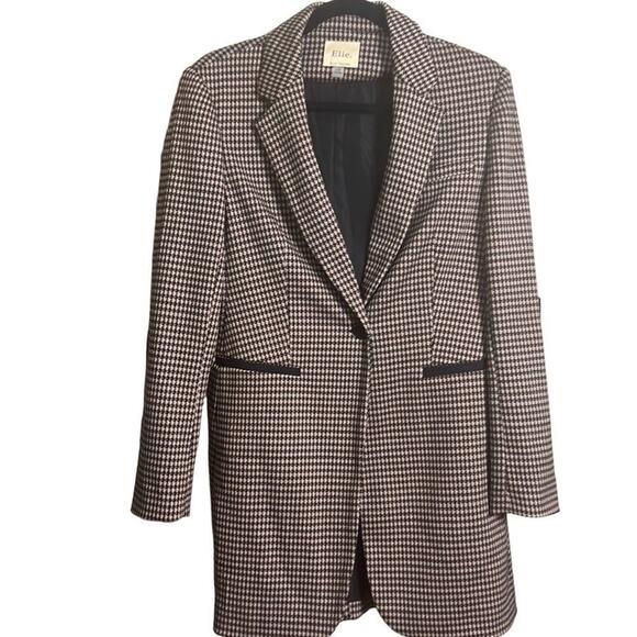 ELIE TAHARI OVERSIZE CAREER BUSINESS BLAZER SIZE M - Picture 1 of 5